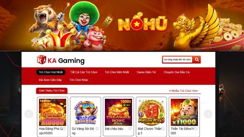 KA Điện Tử - Sảnh Nổ Hũ Đa Dạng & Xanh Chín Nhất | NOHU